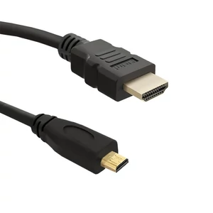 Qoltec HDMI kábel A típusú apa | Micro HDMI D típusú apa | 3m Qoltec HDMI kábel A típusú apa | Micro HDMI D típusú apa | 3m