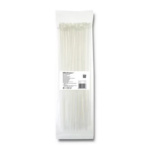 Qoltec Önzáró kábelkötegelő | 4.8*350mm | 100 db | Nylon66 | UV | Fehér Qoltec Önzáró kábelkötegelő | 4.8*350mm | 100 db | Nylon66 | UV | Fehér