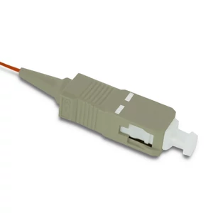 Qoltec Pigtail optikai szál SC/UPC | Multimódusú | 50/125 | OM2 | 1m