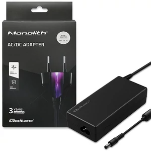 Qoltec 60W asztali tápegység 12V 5A tápkábellel