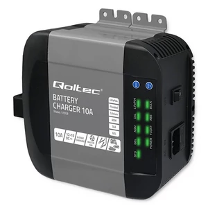 Qoltec Smart Monolith 10A 12V töltő akkumulátorokhoz
