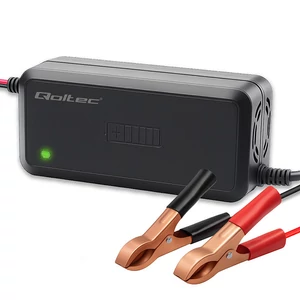 Qoltec Intelligens mikroprocesszoros töltő 12V 5A | Egyenirányító AGM GEL akkumulátorhoz | 6 lépcsős töltés Qoltec Intelligens mikroprocesszoros töltő 12V 5A | Egyenirányító AGM GEL akkumulátorhoz | 6 lépcsős töltés