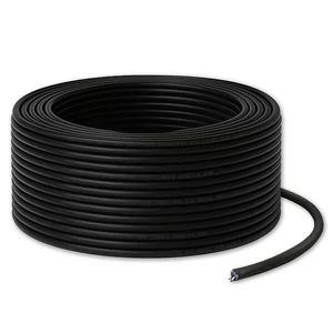 Qoltec CAT6 UTP patchcord kábel 50 méter fekete színben