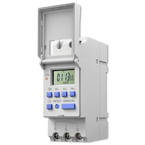Qoltec DIN sínre szerelhető elektronikus időzítő kapcsoló