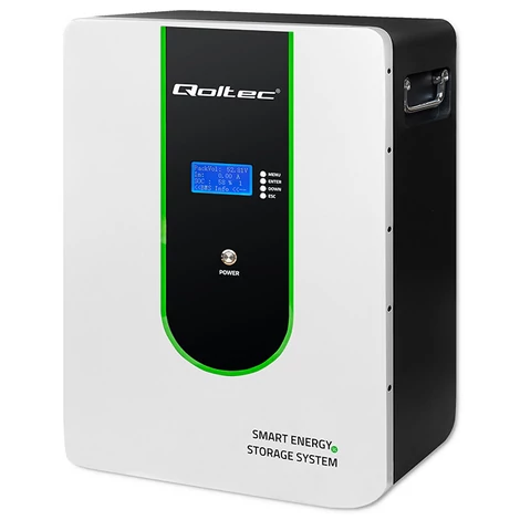 Qoltec 5.12kWh LiFePO4 energia tároló egység