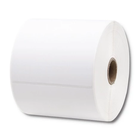 Qoltec 100 x 150 mm termálcímkék fehér színben