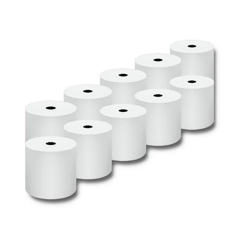 Qoltec hőpapír tekercs 80x80 mm fehér színben