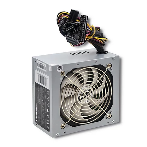 Qoltec ATX tápegység SilentLine 350W szürke színben