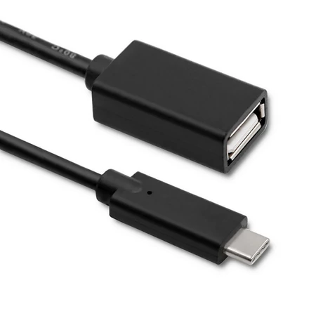 Qoltec USB 3.1 Type C és USB 3.0 Type A kábel 0,25m