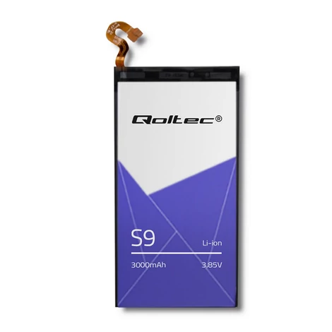 Qoltec 3000mAh akkumulátor Samsung S9-hez