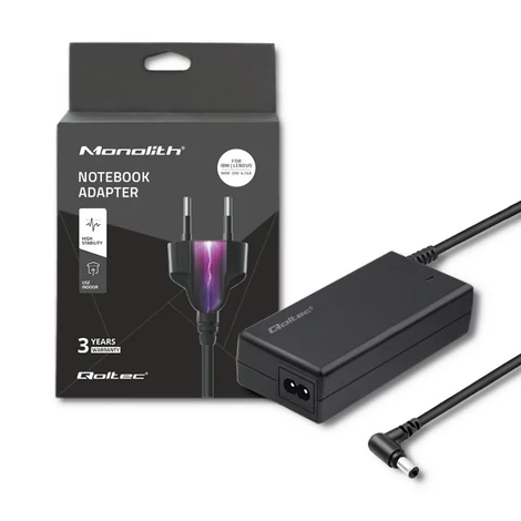 Qoltec tápegység IBM Lenovo laptophoz 90W