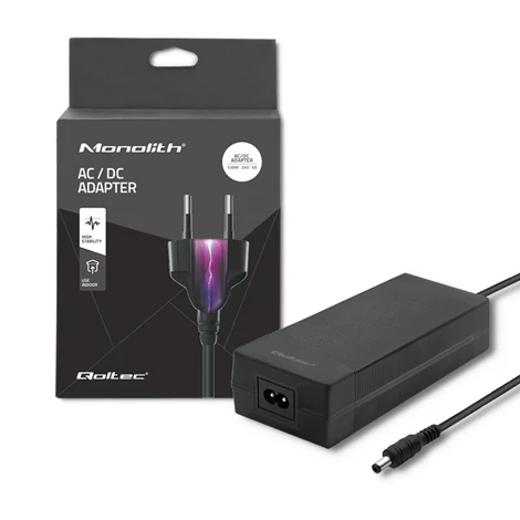 Qoltec 120W asztali tápegység 24V 5A tápkábellel