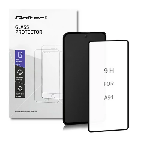 Qoltec Premium edzett üveg kijelzővédő Samsung Galaxy Note10 lite-hoz