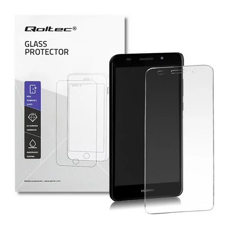 Qoltec Premium edzett üveg kijelzővédő Huawei Y6 II-hez