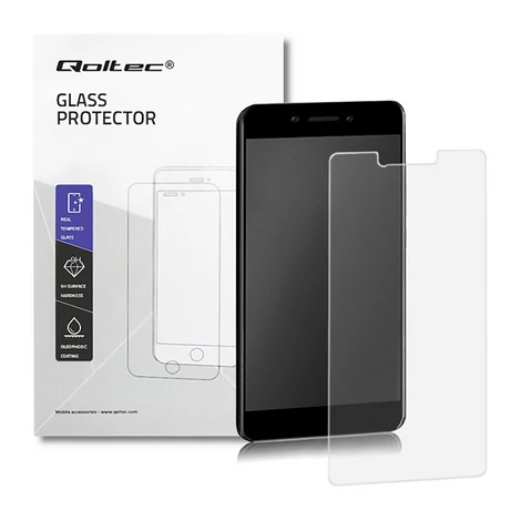 Qoltec edzett üveg kijelzővédő Lenovo K6 Note-hoz