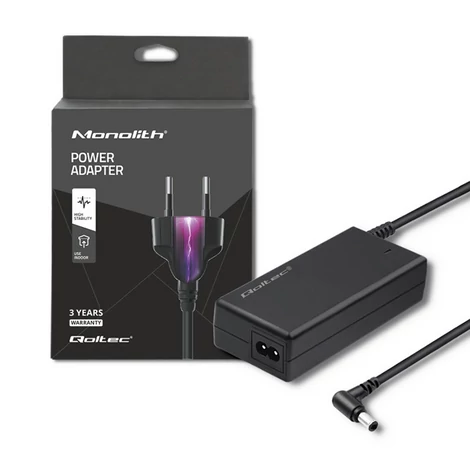 Qoltec 35W tápegység monitorhoz fekete színben