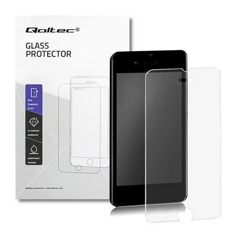 Qoltec Premium edzett üveg kijelzővédő iPhone 6 Plus-hoz