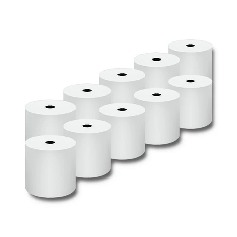 Qoltec hőpapír tekercs 80x80 mm fehér színben