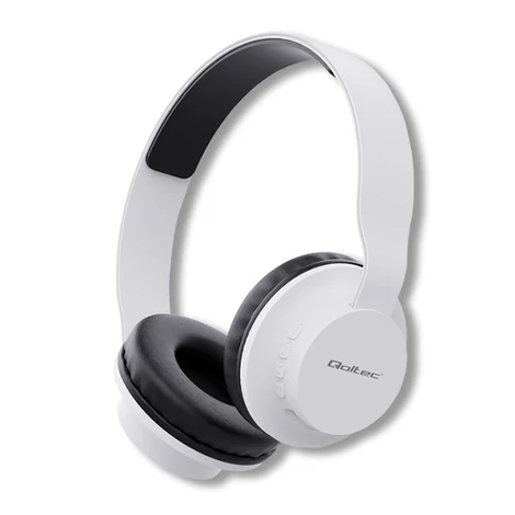 Qoltec Loud Wave vezeték nélküli fejhallgató mikrofonnal