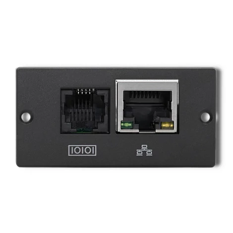 Qoltec SNMP modul UPS Rackhez, hálózati felügyelet