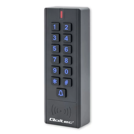 Qoltec CALISTO RFID kódzár csengőgombbal és kártyával