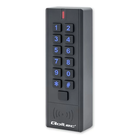 Qoltec HYPERION RFID kódzár kártyával és kulcstartóval