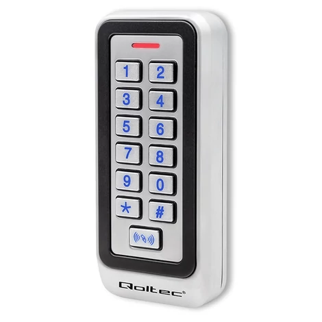 Qoltec TRITON RFID kódzár kártyával és kulcstartóval