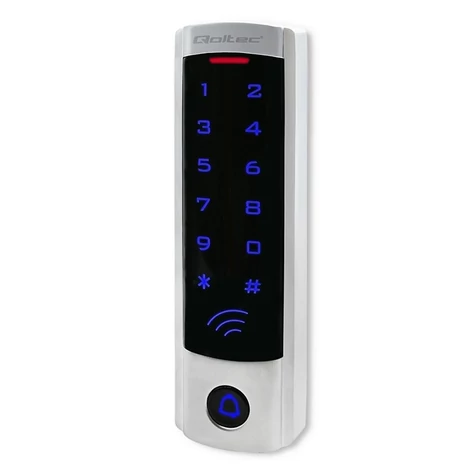 Qoltec DIONE RFID kódzár kártyával és kulcstartóval