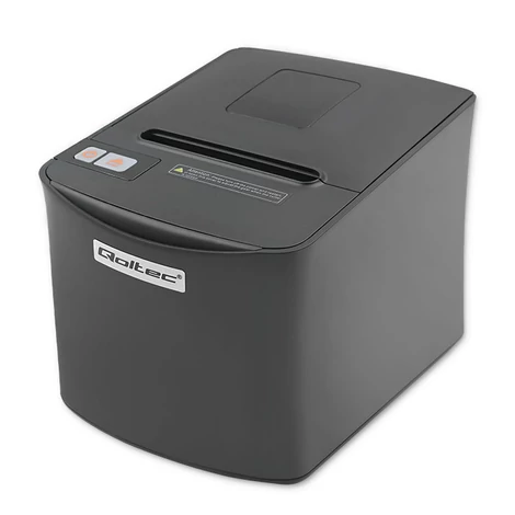 Qoltec RTP-0256 hőnyomtató blokk nyomtatásra
