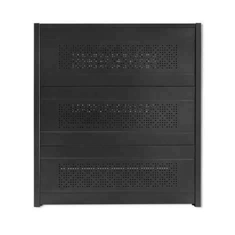 Qoltec 24Ah akkumulátor modul fekete házban