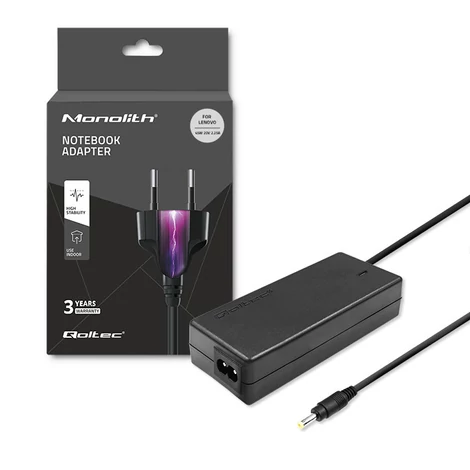 Qoltec tápegység Lenovo laptophoz 45W