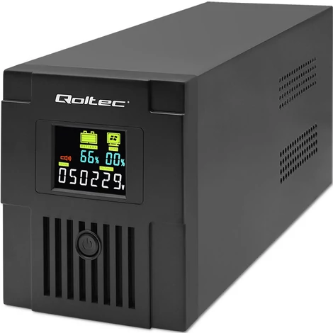 Qoltec 1500VA Line Interactive Szünetmentes Tápegység