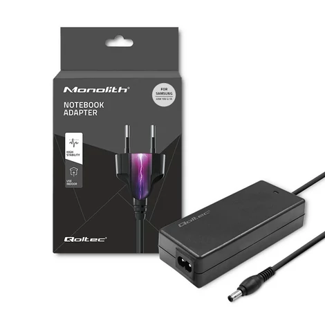 Qoltec 40W tápegység Samsung laptophoz