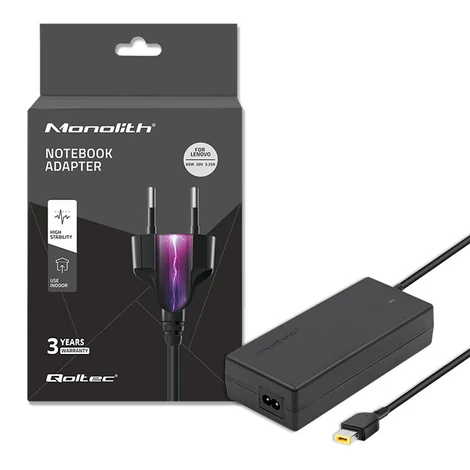 Qoltec tápegység Lenovo laptophoz 65W