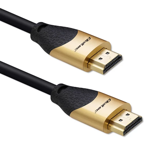 Qoltec HDMI v2.1 kábel 8K felbontással és arany csatlakozókkal