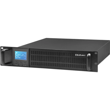 Qoltec 1kVA UPS RACK szünetmentes tápegység