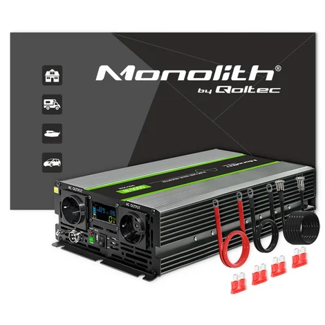 Qoltec Tiszta Színusz Hullám Inverter 3000W