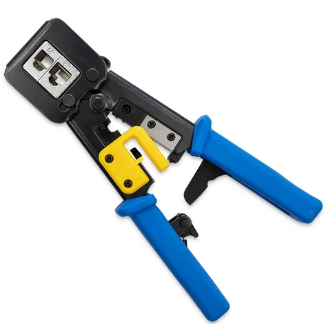 Qoltec krimpelőgép 8p és 6p moduláris csatlakozókhoz