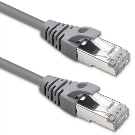 Qoltec CAT5e 1m Patch kábel aranyozott RJ-45 csatlakozókkal