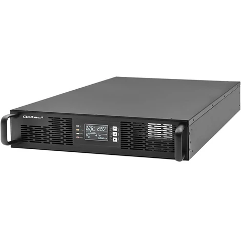 Qoltec 2kVA szünetmentes tápegység rack szereléshez