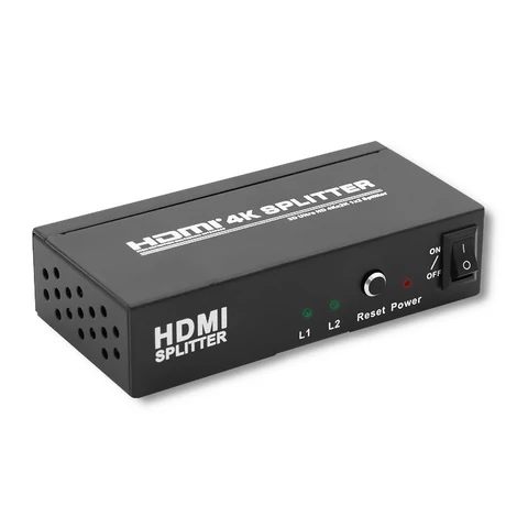 Qoltec HDMI Elosztó 1x2 v.1.3b, kiváló minőségű kép és hang