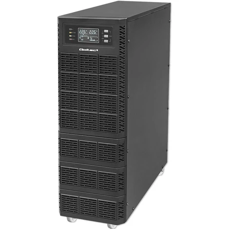Qoltec 10kVA on-line szünetmentes tápegység UPS