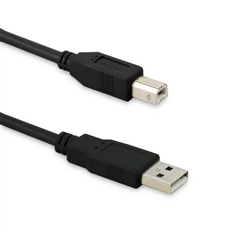 Qoltec USB 2.0 kábel A apa és B apa 0.5m