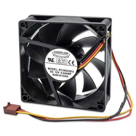 Qoltec GT 8025 ventilátor 12V halk működéssel