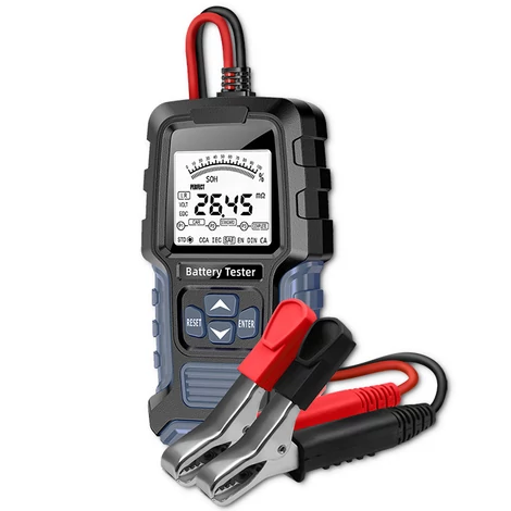 Qoltec LCD digitális akkumulátor teszter 12V 24V