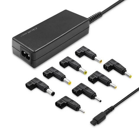 Qoltec 45W univerzális laptop töltőadapter 8 csatlakozóval