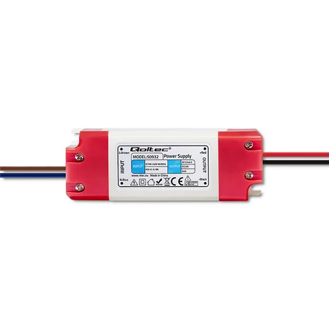 Qoltec 24W LED tápegység 12V IP20