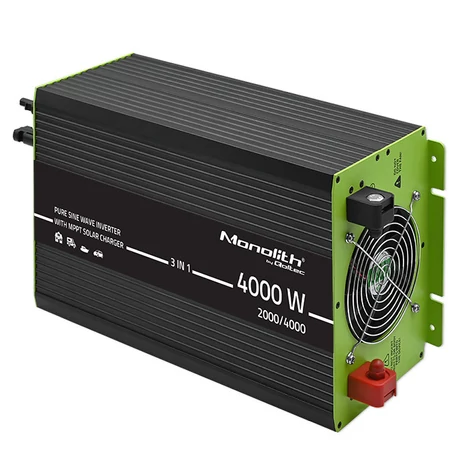 Qoltec Monolith 3 az 1-ben napelemes inverter