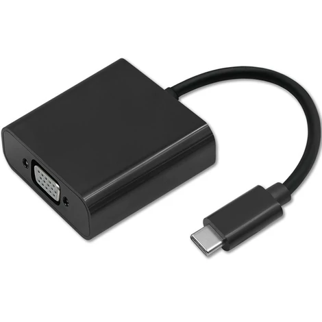 Qoltec USB-C 3.1 VGA adapter Full HD 1080P