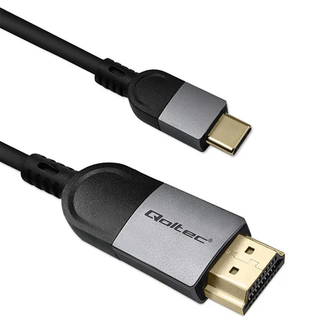 Qoltec USB-C - HDMI adapter kábel 4K 60Hz 2m